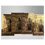 (4) 2026 Idaho 1/2 Goldbacks 24K Gold