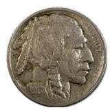 1913 Type 1 Buffalo Nickel, Nice Quality