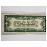 1928-B $1 Funny Back Silver Certificate