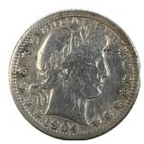 1904 Barber Half Dollar, 90% Silver