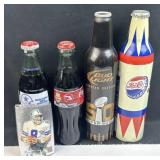 (4) Sports & Soda Commemorative Bottles, Cowboys