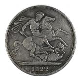 1822 Great Britain Crown .925 Silver, Fine