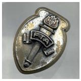 925 Silver Vtg Future Teachers of America Lapel Pi