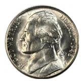 1945-S Jefferson War Nickel 35% Silver