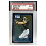 2008 Hunter Pence Bowman Chrome #BC129 PSA 9
