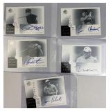2001 (5) Signed SP Authentic Golf Autos