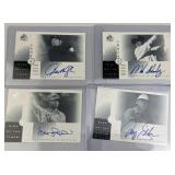 2001 (4) Signed SP Authentic Golf Autos