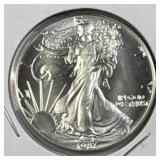 1987 American Silver Eagle 1oz .999
