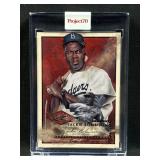 Jackie Robinson by Chuck Styles, Topps P70 #884