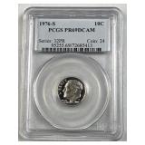 1976-S Roosevelt Dime PCGS PR69DCAM