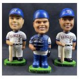 (3) 2001 Rangers Bobble Dobbles A-Rod & Pudge