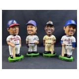(4) 2001 Bobbles Bonds Piazza Johnson Chipper