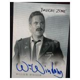 1999 William Windom Signed Twilight Zone A10