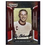 2008 Alex Delvecchio Signed Sports Legends Auto