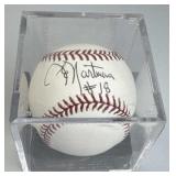 J.C. Hartman Signed Houston Colt .45s Baseball
