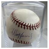 Willie Taveras Signed Houston Astros Baseball