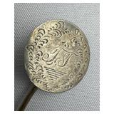 Victorian Love Token Seated Liberty Dime Stick Pin