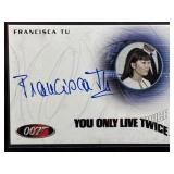 2012 Francisca Tu Signed James Bond A171