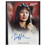 2017 Diana Lee-Hsu Signed Loti James Bond Auto