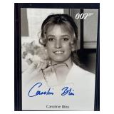 2017 Caroline Bliss Signed Moneypenny James Bond