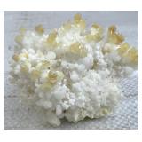 White Aragonite Crystal Specimen