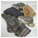 13.5oz. Large Agate Slabs