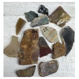 7.5oz+ Agate and More with Fossils