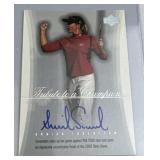 2004 Annika Sorenstam Signed Golf Card