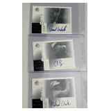 2001 (3) Signed SP Authentic Golf Autos