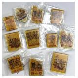 (10) 1992 USA Dream Team Olympic Pins Bird Magic