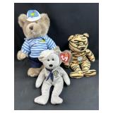 (3) Ronald Reagan & Golf Collectible Bears