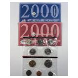 2000 US Mint Uncirculated Coin Set P-D