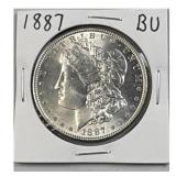 1887 Morgan Silver Dollar, Quality 90% Silver