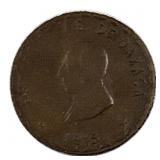 1915 Mexico 10 Centavos Silver Coin