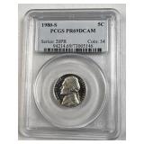 1980-S Jefferson Nickel PCGS PR69DCAM