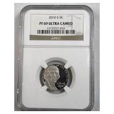 2010-S Jefferson Nickel NGC PF69 Ultra Cameo