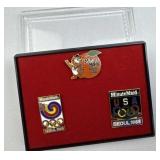 (3) Minute Maid Seoul 1988 Olympic Pins