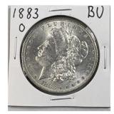 1883-O Morgan Silver Dollar, Quality 90% Silver
