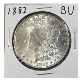 1882 Morgan Silver Dollar, Quality 90% Silver