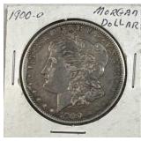 1900-O Morgan Silver Dollar, US $1 Coin, 90%