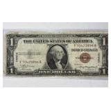 1935A $1 Hawaii Silver Certificate Brown Seal