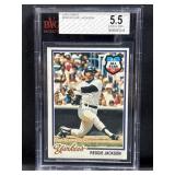 1978 Reggie Jackson Topps #200 BGS 5.5 EX