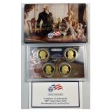 2007 US Presidential $1 Coin Proof Set