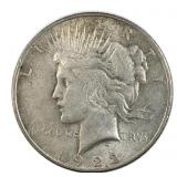 1922 Peace Silver Dollar, US $1 Coin, Fine