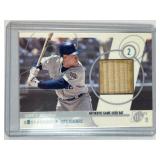 2002 Bret Boone Topps Ten Bat Relic 2/10