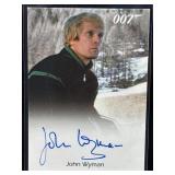2017 John Wyman Signed James Bond Auto