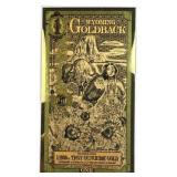 1 Goldback 24K, Wyoming .999 1/1000 Oz