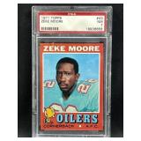 1971 Topps Zeke Moore #43 PSA 7