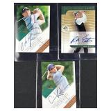 2003 (3) Signed SP Authentic Golf Autos