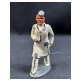 Vintage Lead Male Doctor Figure, Circa 1930s